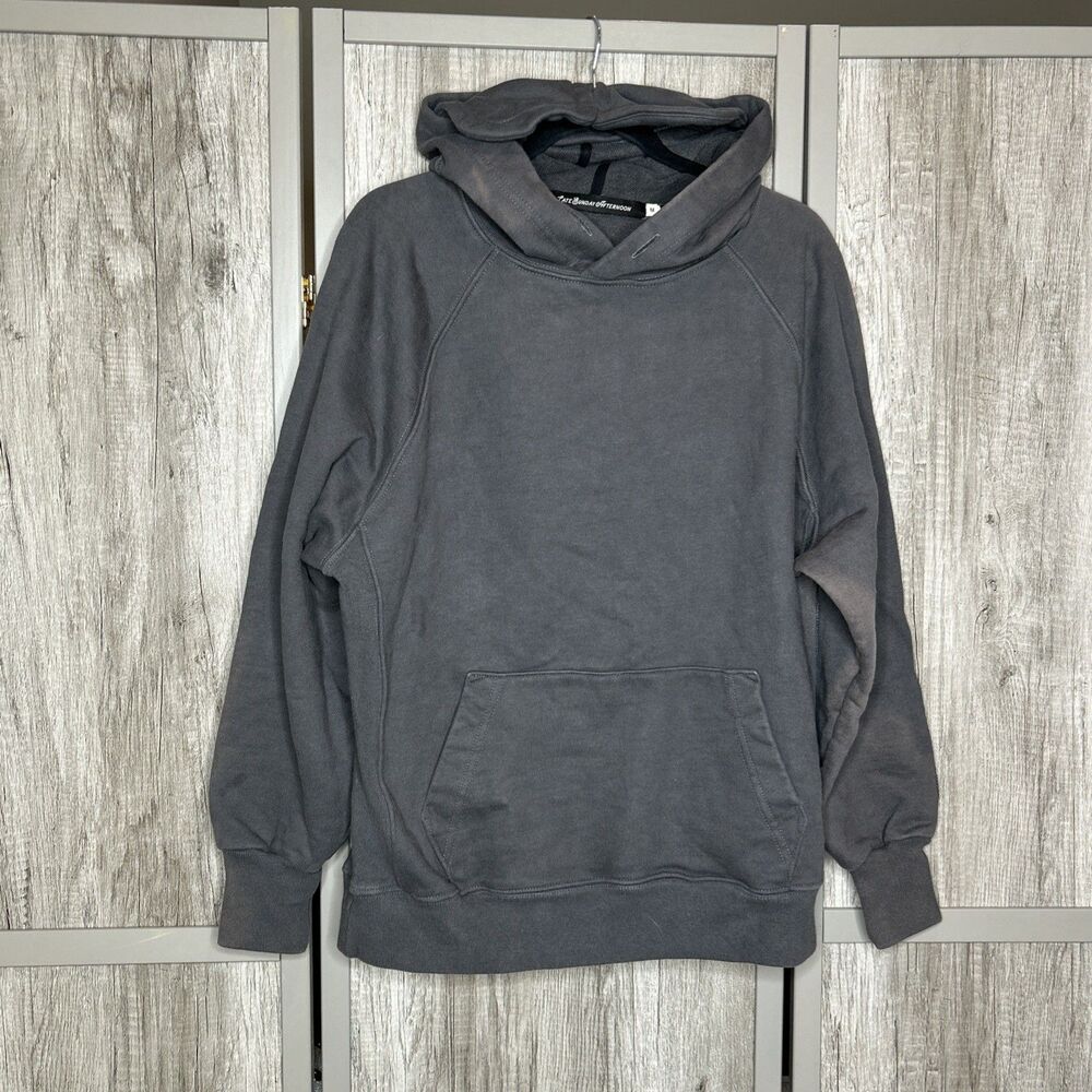 Late Sunday Afternoon Hoodie Medium Gray Apollo Hibernate Eye Mask Pullover